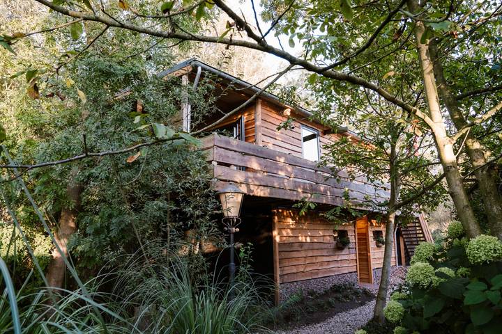 Maison de vacances pour 2 personnes, avec terrasse ainsi que jardin et sauna