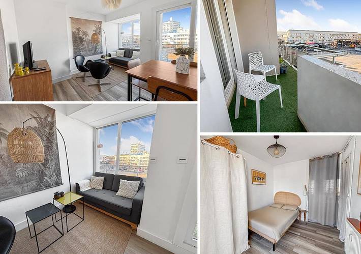 Gîte pour 4 personnes, avec balcon dans Place D Armes Calais - 2