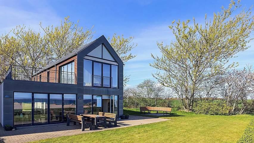 Ferienhaus mit Meerblick für 7 Personen, mit Whirlpool und Terrasse, mit Haustier in Nordwestjütland