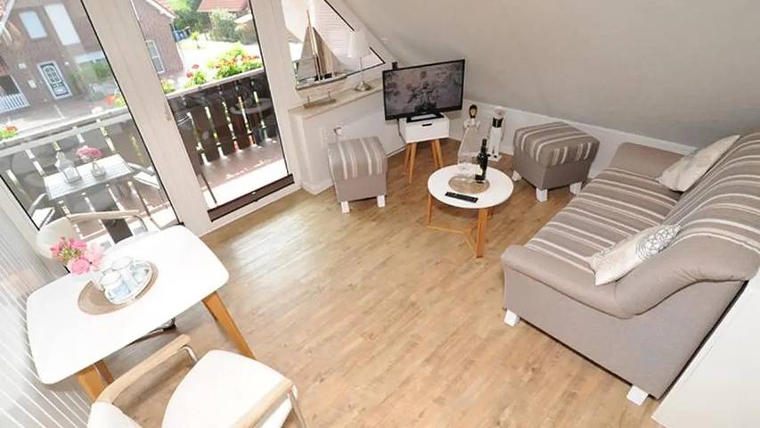 Ferienwohnung für 3 Personen, mit Balkon in Krummhörn - 4