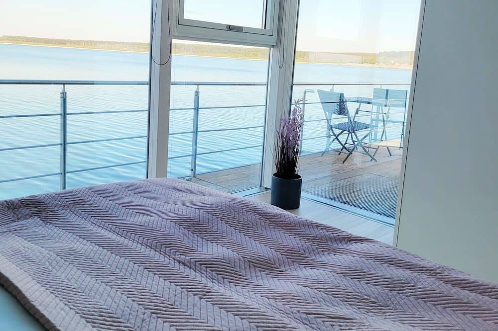 Ganze Wohnung, Schwimmende Ferienwohnung auf dem Geierswalder See in Geierswalde, Elsterheide