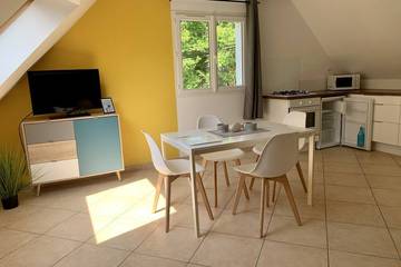 Gîte pour 3 personnes, avec jardin à Riantec