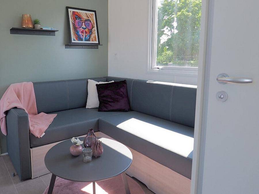 Camping Paradis - Albret - Mobilheim 4 personen - Premium 2 Schlafzimmer 4 Personen in Messanges, Dax und Umgebung