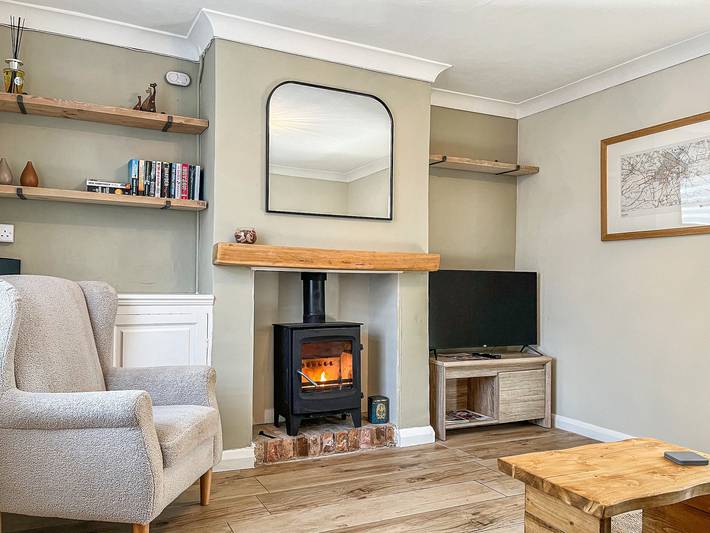 Log cabin for 4 people, with Garden in Nottinghamshire