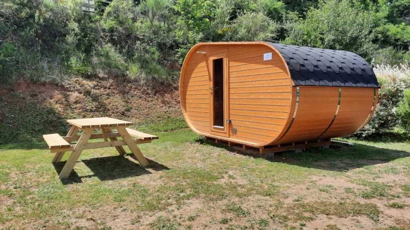Cabane 3 étoiles - Piscine  - ccafeda in Vieille-Brioude, Macizo Central
