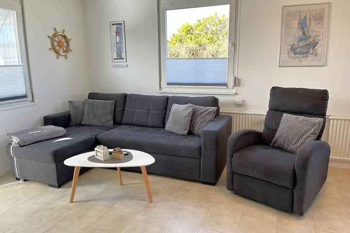 Ferienhaus für 4 Personen, mit Garten und Terrasse, mit Haustier in Warwerort