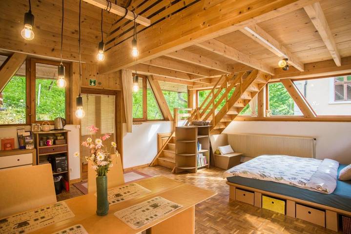 Gîte pour 5 personnes, avec Balcon et Terrasse dans Saint-Ursanne