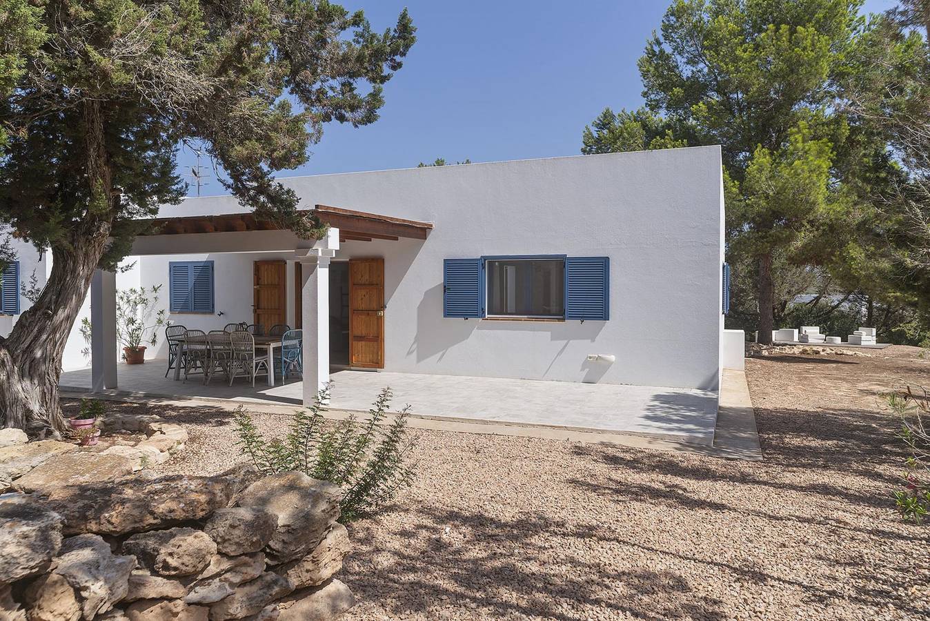 Es Lliri Blanc - Maravillosa casa con vistas al campo y Wifi gratis. in Formentera, Islas Baleares