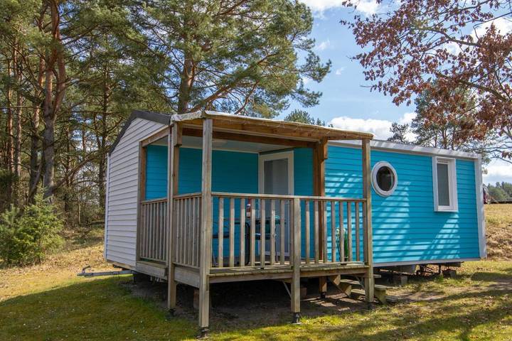 Bungalow für 5 Personen, mit Terrasse und Seeblick sowie Ausblick in Lychen - 3