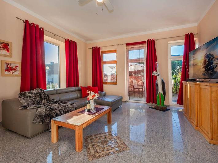 Ferienwohnung für 3 Personen, mit Terrasse und Garten in Pudagla - 4