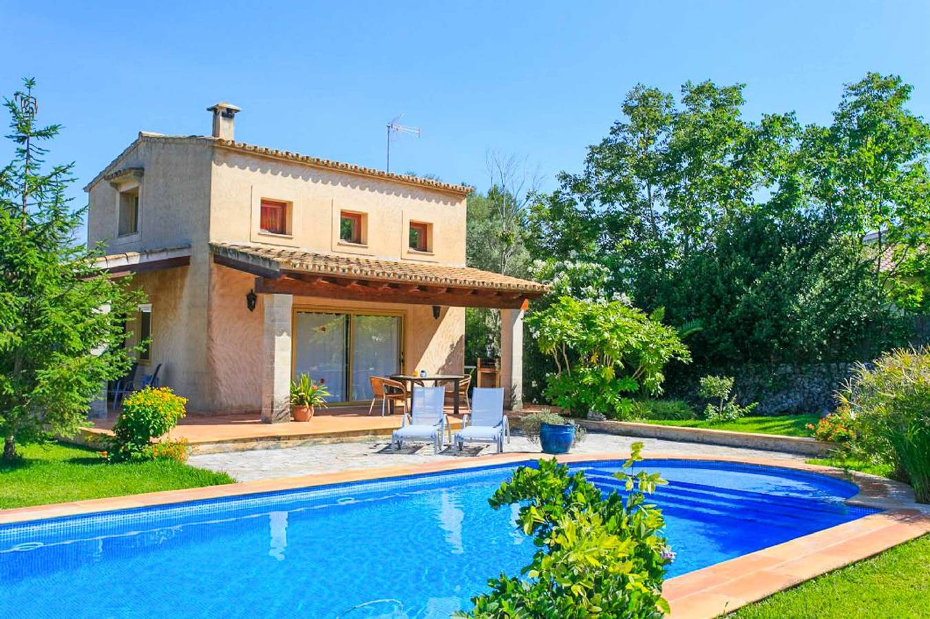 Villa für 2 Personen mit Terrasse in Crestatx, Sa Pobla