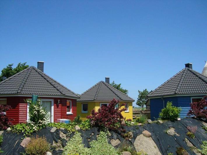 Bungalow für 4 Personen, mit Garten