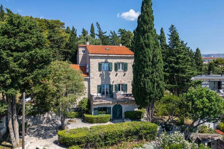 Villa pour 8 personnes, avec vue et jardin à Split