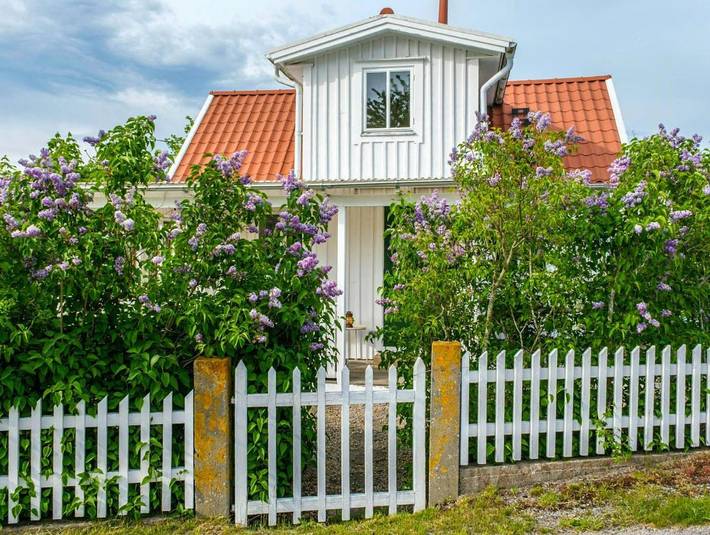 Ferienhaus für 8 Personen, mit Garten