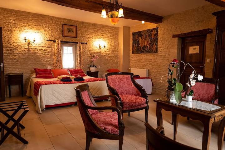 Gîte pour 3 personnes, avec jardin et terrasse, animaux acceptés à Meuvaines - 2