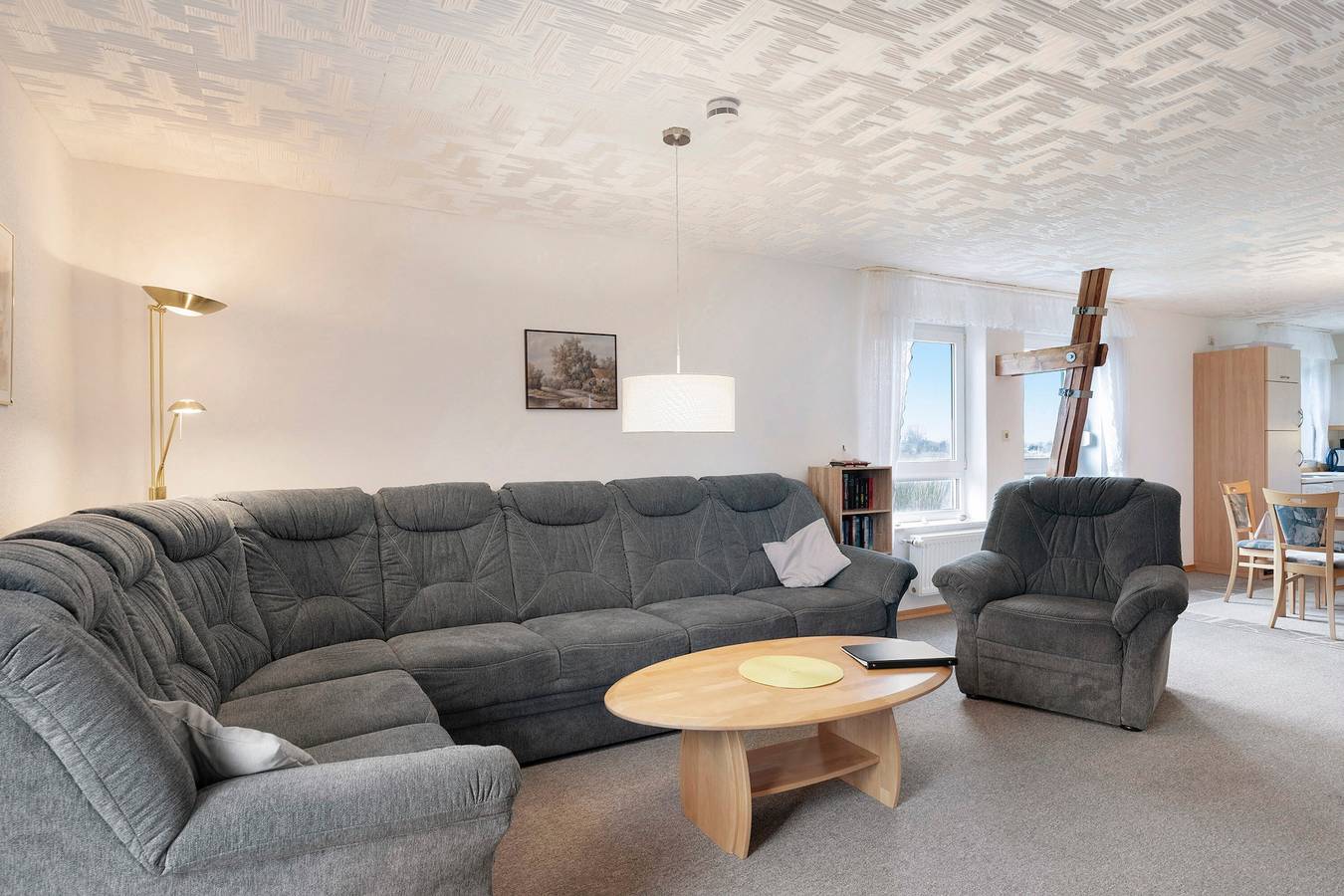 Ganze Wohnung, Ferienwohnung 'Claudia' mit Gemeinschaftsterrasse, Gemeinschaftsgarten und Wi-Fi in Nordstrand (Gemeinde), Nordstrand