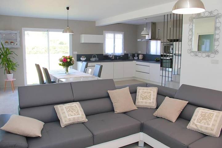 Maison de vacances pour 8 personnes, avec jardin et terrasse