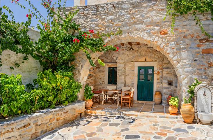 Ferienhaus für 5 Personen, mit Balkon und Garten in Griechenland