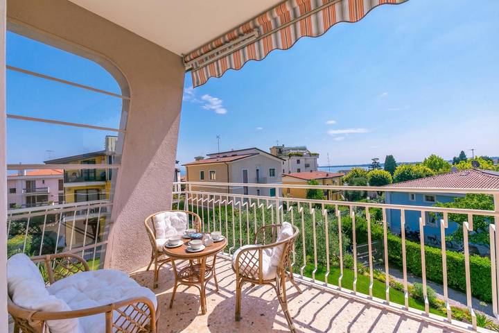 Vakantieappartement voor 6 personen, met terras in Desenzano del Garda