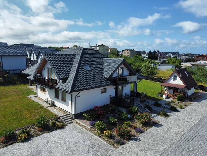 Dom gościnny dla 4 osób, z Balkon i Taras oraz Ogród w Władysławowo