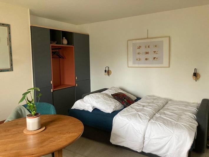 Appartement de vacances pour 3 personnes, avec Terrasse et Jardin