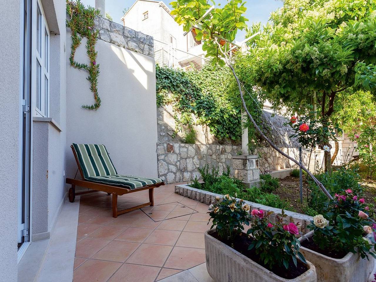 Ganze Wohnung, Ferienwohnung für 3 Personen mit Meerblick in Zaton, Grad Dubrovnik