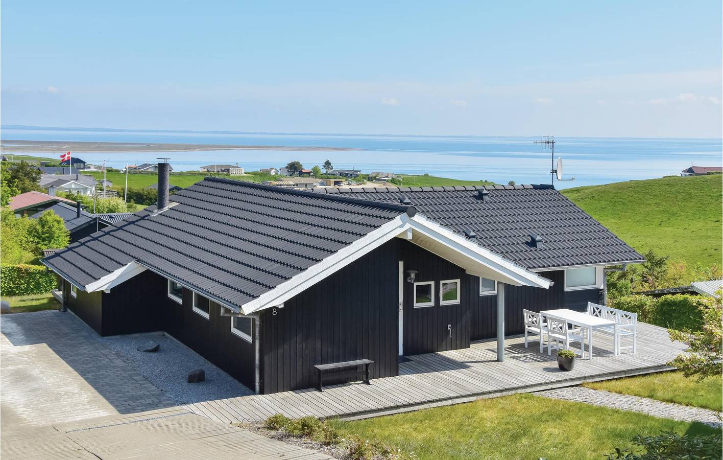 Ferienhaus für 8 Personen mit Garten in Underbjerg, Limfjord in Westjütland
