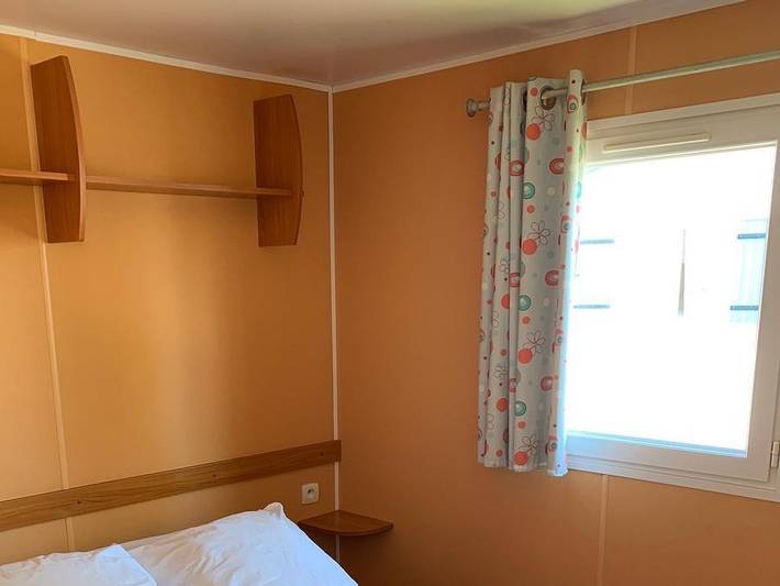 Camping du Petit Pont - Mobilheim 6 personen - 30m² + Halbüberdachte Holzterrasse 12m² 4/6 Pers. in Arvert, Côte de Beauté