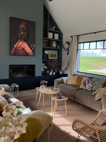 Gîte pour 12 personnes, avec terrasse et jardin, animaux acceptés à Rollancourt