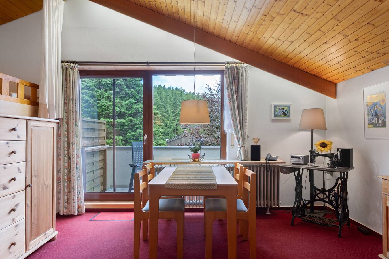 Ganze Wohnung, Ferienwohnung 1 'Eule, 42qm' mit Balkon und Wi-Fi in Schönwald im Schwarzwald, Südschwarzwald