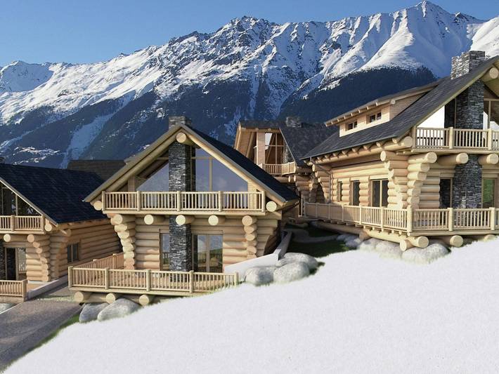 Chalet für 6 Personen, mit Terrasse und Sauna in Serfaus-Fiss-Ladis