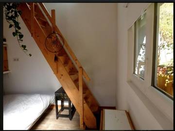 Gîte pour 3 personnes, avec terrasse à Boutx