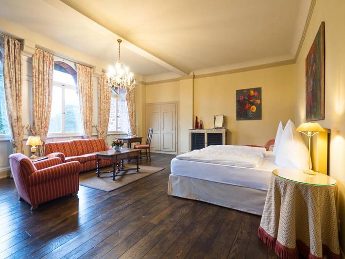 Hotel für 2 Personen, mit Terrasse und Garten sowie Ausblick in der Saarschleife - 4