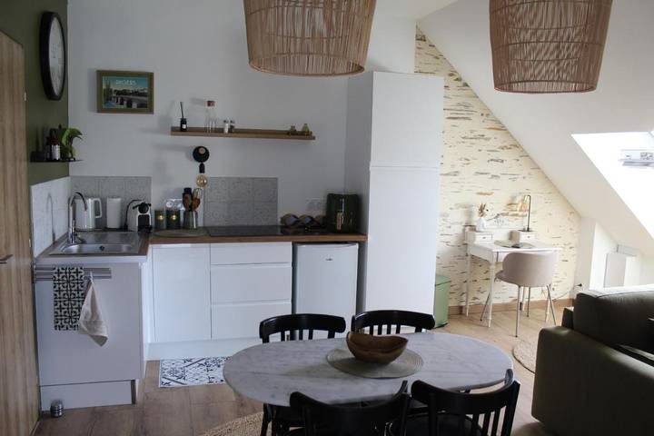 Appartement de vacances pour 4 personnes, avec Terrasse et Jardin