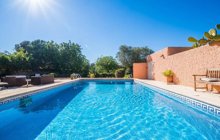 Finca mit Hund für 6 Personen, mit Pool und Terrasse, mit Haustier in Artà - 4