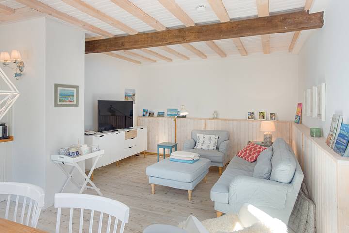 Filter.hub_sauna.vacation_home für 8 Personen, mit Balkon und Terrasse sowie Garten und Sauna in Heiligenhafen