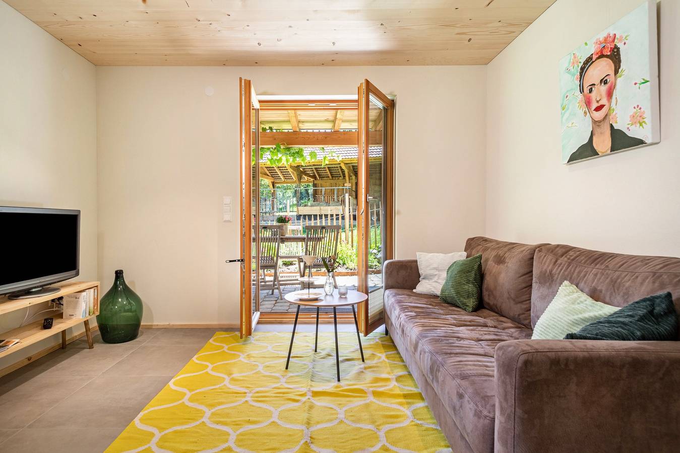Ganze Wohnung, Apartment „Waldruhe“ mit privater Terrasse und Wlan in Deggenhausertal, Region Bodensee-Oberschwaben