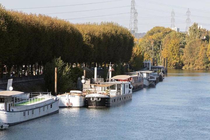 Bateau pour 6 personnes, avec vue et terrasse dans les Hauts-de-Seine - 3
