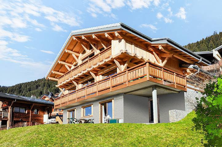 Maison de vacances pour 15 personnes, avec Balcon et Vue à Chatel