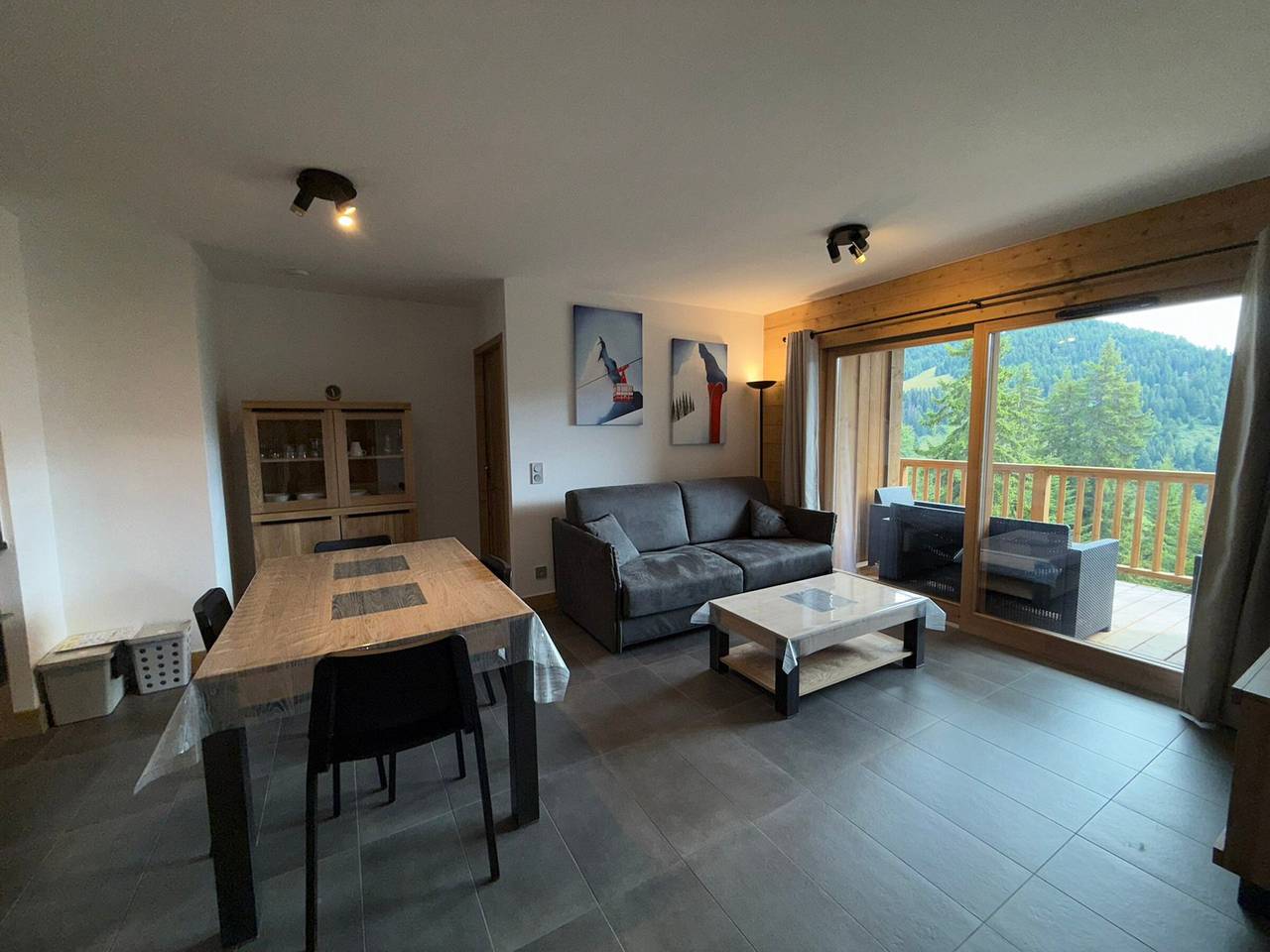 Ganze Wohnung, Neues 3-Zi-Apartment in Les Saisies, 6 Pers, inkl. Parkplatz in Villard-sur-Doron, Albertville und Umgebung