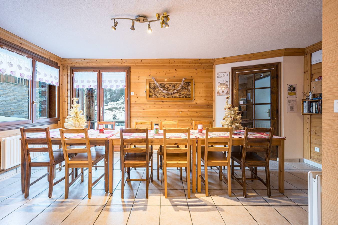 Ganze Wohnung, Chalet 'Genepi - 14 Pers.' mit Bergblick, privater Terrasse und Wlan in Saint-Martin-de-Belleville, Les Trois Vallées