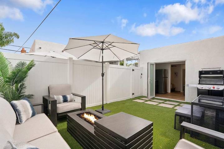 Chalet para 2 personas, con jardín y balcón - 1