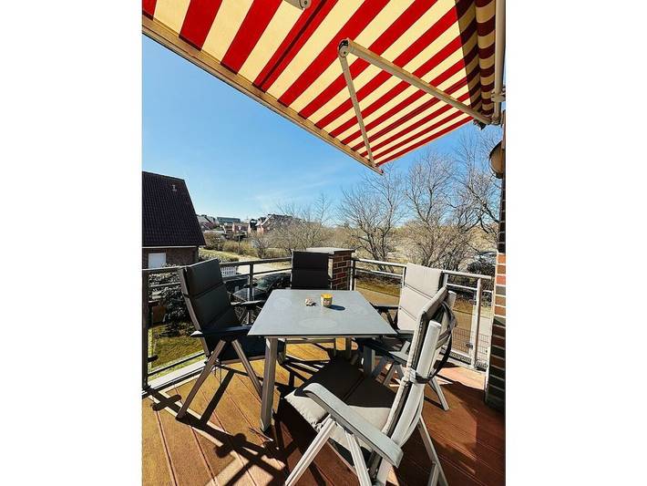Ferienhaus für 5 Personen, mit Balkon auf Borkum - 4