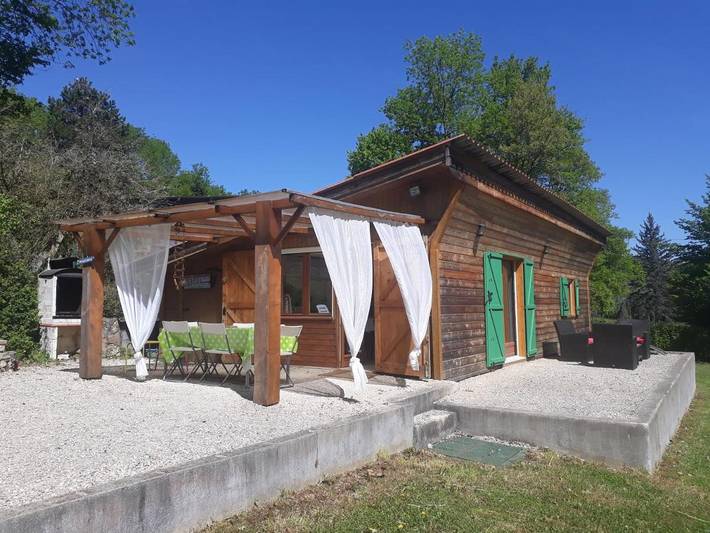 Chalet pour 4 personnes, avec terrasse