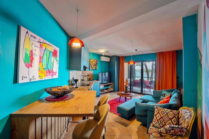 Ferienwohnung für 4 Personen, mit Balkon und Terrasse sowie Garten in Pula-Medulin - 4