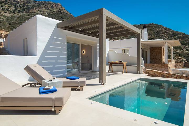Villa for 2 people, with Ocean view and Terrace in Sifnos