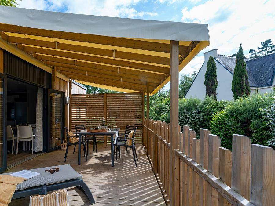 Camping Sandaya Carnac - Mobilhome 4 personnes - Cottage Privilège Tv Lv - 2 chambres - 4 personnes in Carnac, Côte des Mégalithes