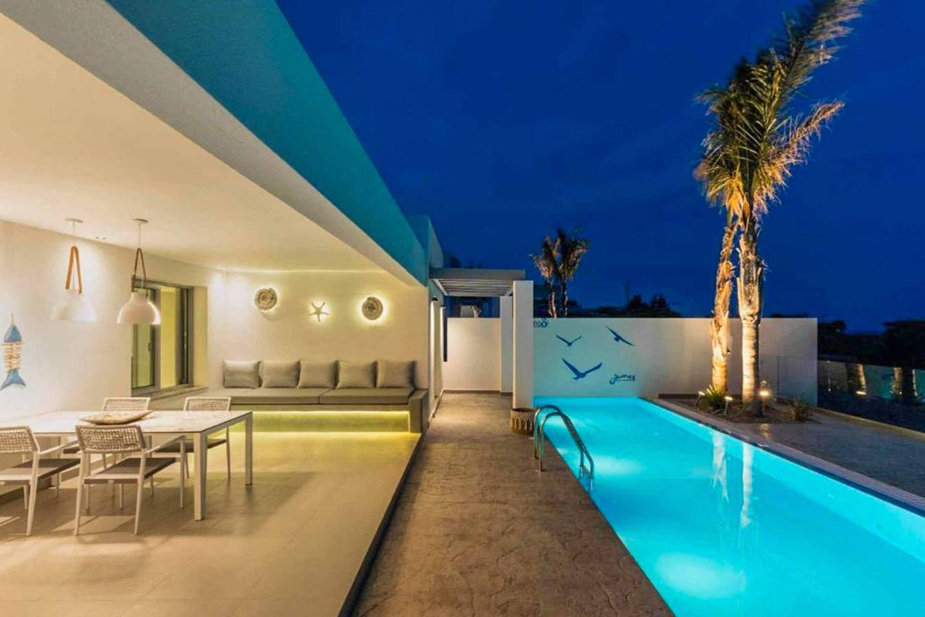 Villa für 6 Personen mit Terrasse in Gennadi, Rhodos