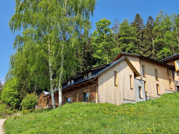 Apartament wakacyjny dla 4 osób, z Taras i Ogród oraz Widok w Pec pod Sněžkou
