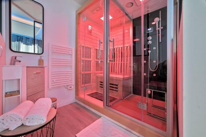 Appartement de vacances pour 2 personnes, avec sauna et terrasse
